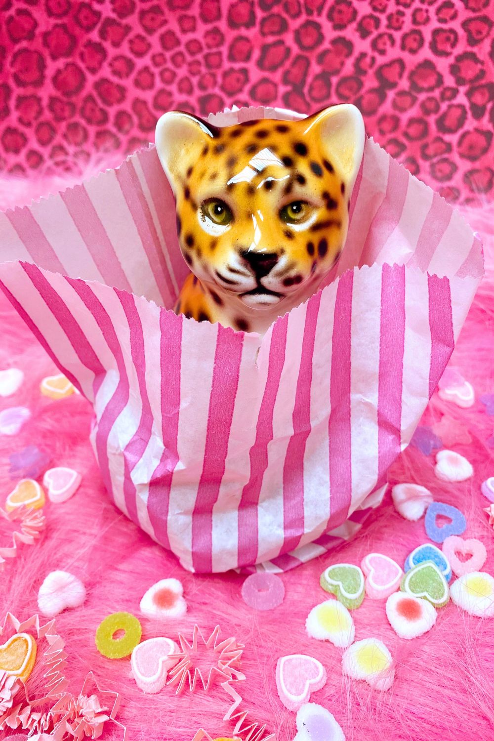 Secret Sweeties Blind Box Ceramic Statue (Leopard, Poodle, Chihuahua)