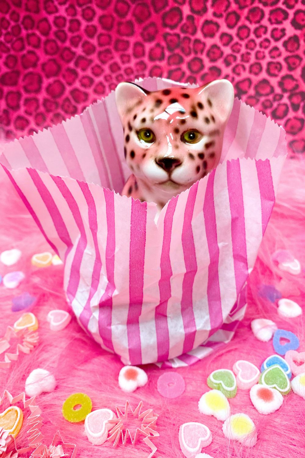 Secret Sweeties Blind Box Ceramic Statue (Leopard, Poodle, Chihuahua)
