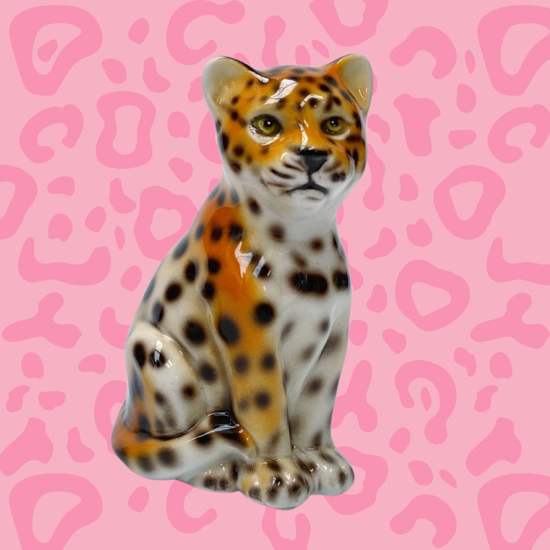 Secret Sweeties Blind Box Ceramic Statue (Leopard, Poodle, Chihuahua)