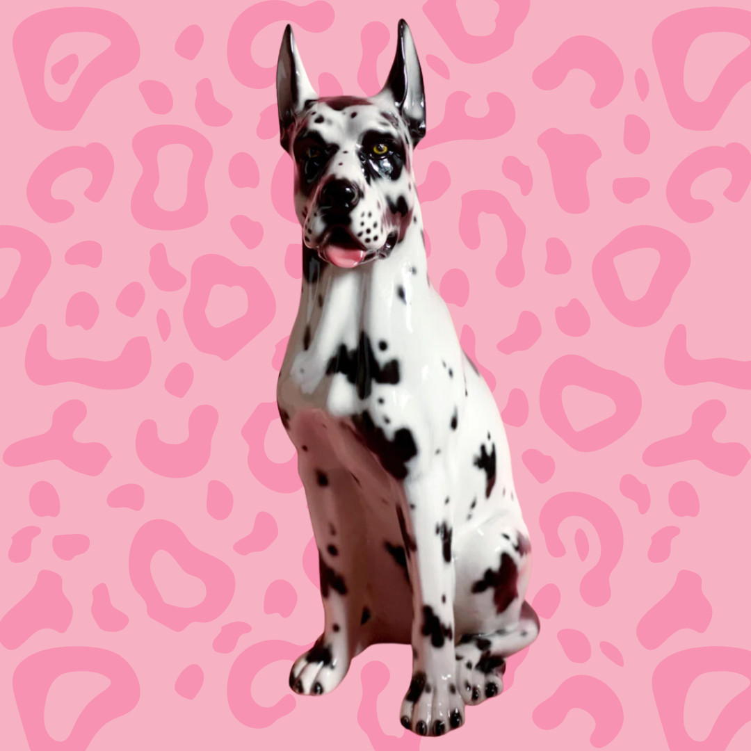 Large ceramic sales dalmatian dog