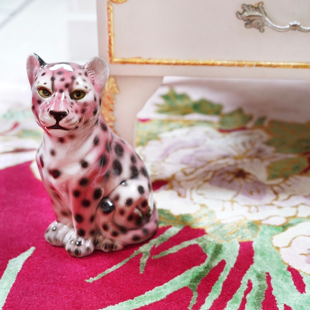 Small Leopard Statues