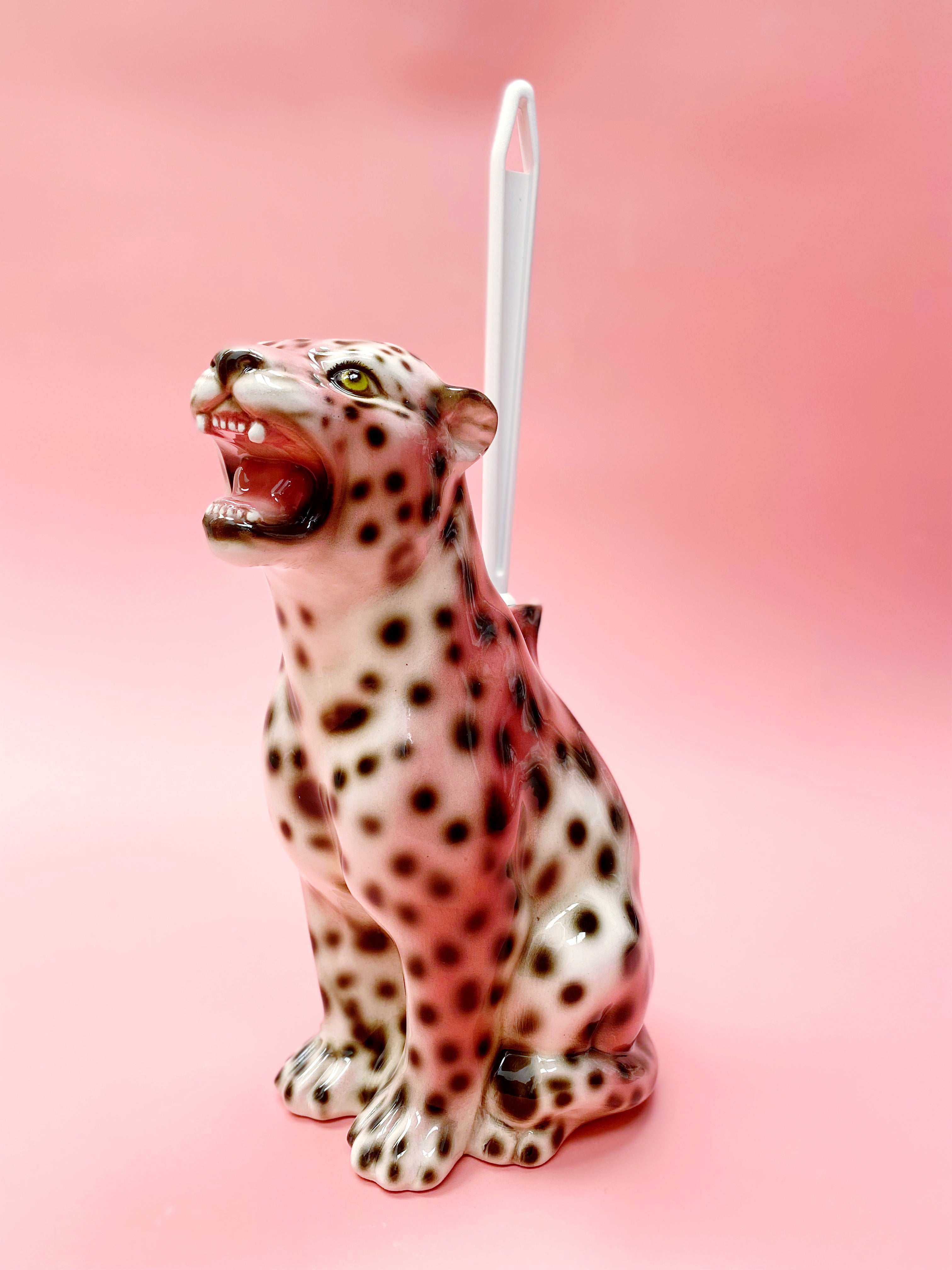 The Petting Zoo VERY SOFT PINK LEOPARD CAT 12