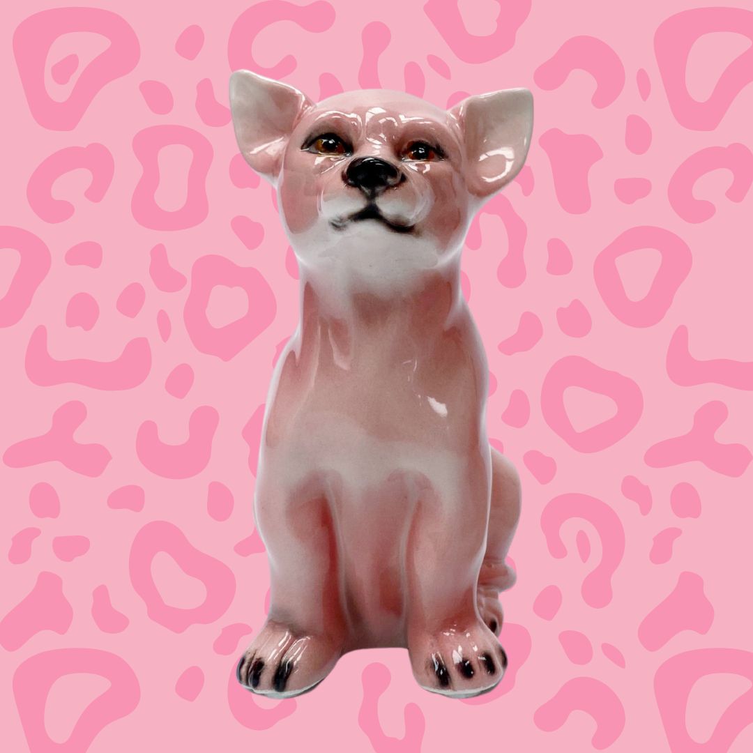 Secret Sweeties Blind Box Ceramic Statue (Leopard, Poodle, Chihuahua)