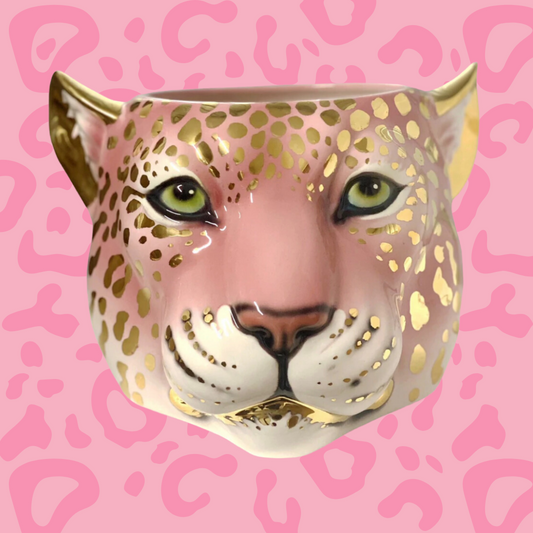Exclusive Vintage Pink Leopard Statues – tagged Medium – Dogwood Lifestyle