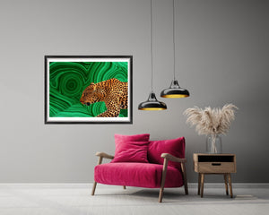 NEW 'Green Leopard' Dogwood Lifestyle Original Art Print