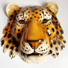Load image into Gallery viewer, NEW &#39;Demi&#39; Ceramic Leopard Mask Wall Hanging