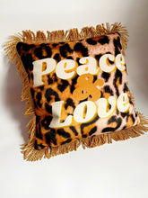 Load image into Gallery viewer, NEW &#39;Peace &amp; Love&#39; Dogwood Lifestyle Exclusive Luxury Cushion
