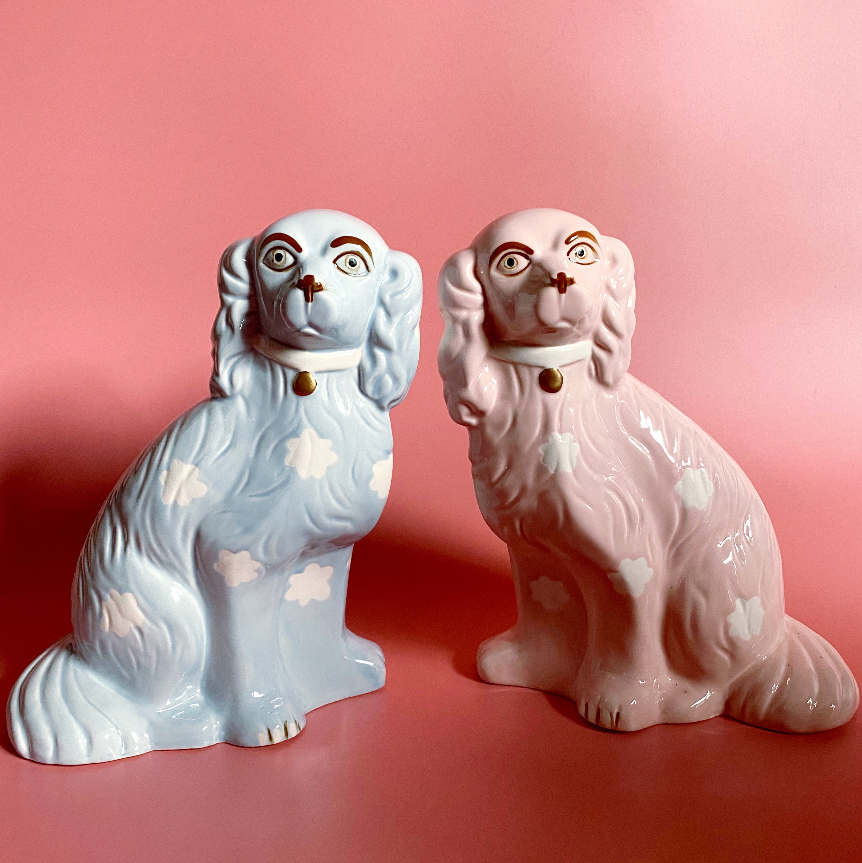 Pair of hot sale staffordshire dogs