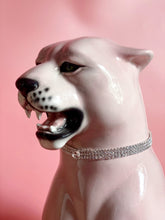 Load image into Gallery viewer, NEW &#39;Cindy&#39; Large Ceramic Pink Panther Statue Vintage