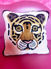 Load image into Gallery viewer, NEW &#39;Biscuit&#39; Caramel Tiger Square Dogwood Lifestyle Cushion